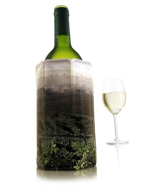 Охладительная рубашка  для вина емкостью 0,75л, пейзаж с виноградником